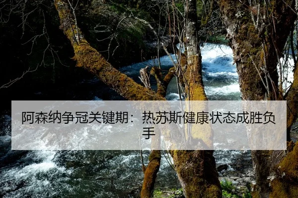 阿森纳争冠关键期：热苏斯健康状态成胜负手